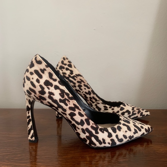 Mango heels in leopard print - NEW - Picture 4 of 4